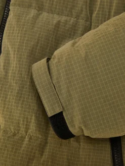 Manteaux Et Vestes|Primark Doudoune à Carreaux Kaki