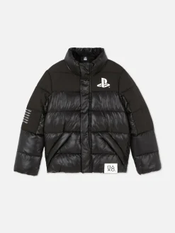 Manteaux Et Vestes|Primark Doudoune PlayStation Noir