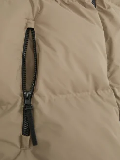 Manteaux Et Vestes|Primark Doudoune Sans Manches à Capuche Fauve