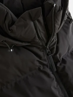 Manteaux Et Vestes|Primark Doudoune Sans Manches à Capuche Noir