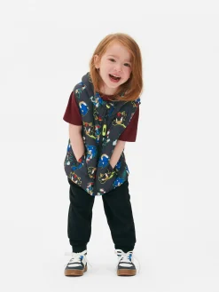 Manteaux Et Vestes|Primark Doudoune Sans Manches Sonic Le Hérisson Sonic Anthracite