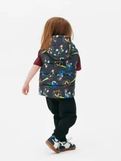 Manteaux Et Vestes|Primark Doudoune Sans Manches Sonic Le Hérisson Sonic Anthracite