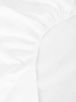 Draps Et Taies D'Oreillers|Primark Drap Housse En Coton Pour Lit King Size Blanc