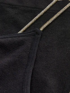 Ensembles Lingerie|Primark Ensemble Brassière Et String Sans Couture à Strass Noir