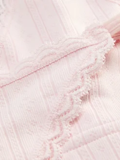 Ensembles Lingerie|Primark Ensemble Brassière Triangle Et String Sans Couture Rose clair