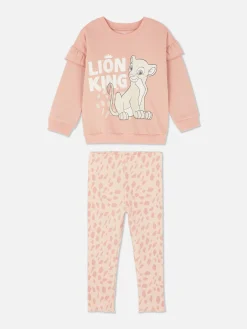 Ensembles Et Tenues|Primark Ensemble Col Ras-du-cou Et Legging 30e Anniversaire Disney Le Roi Lion Nala Rose