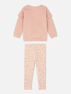 Ensembles Et Tenues|Primark Ensemble Col Ras-du-cou Et Legging 30e Anniversaire Disney Le Roi Lion Nala Rose