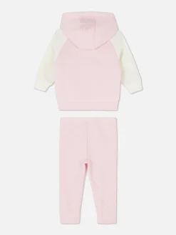 Ensembles Et Tenues|Primark Ensemble Coordonné Sweat à Capuche Et Legging Licorne Rose