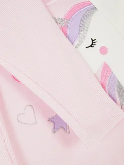 Ensembles Et Tenues|Primark Ensemble Coordonné Sweat à Capuche Et Legging Licorne Rose