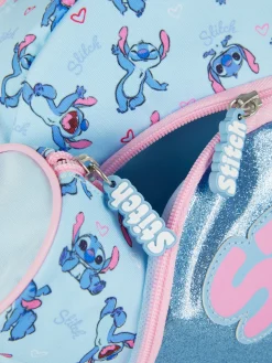 Sacs|Primark Ensemble D'école Sac à Dos Et Trousse Disney Stitch Bleu