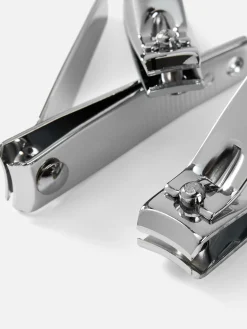 Soins Masculins|Primark Ensemble De Coupe-ongles Argent