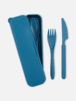 Couverts Et Ustensiles|Primark Ensemble De Couverts Réutilisables Bleu