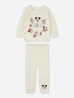 Ensembles Et Tenues|Primark Ensemble D'intérieur Disney Mickey Mouse Et Ses Amis Blanc