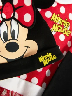 Ensembles Et Tenues|Primark Ensemble Grenouillère Et Bonnet Disney Minnie Mouse Rouge