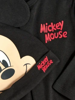 Ensembles Et Tenues|Grenouillères Et Gigoteuses|Primark Ensemble Grenouillère Et Bonnet Disney Mickey Mouse Rouge
