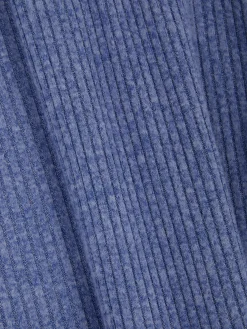 Ensembles Et Tenues|Primark Ensemble Haut Côtelé à Manches Longues Et Legging Bleu marine