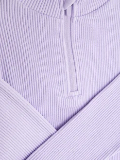 Ensembles Et Tenues|Primark Ensemble Haut Et Legging Côtelés Sans Coutures Lilas