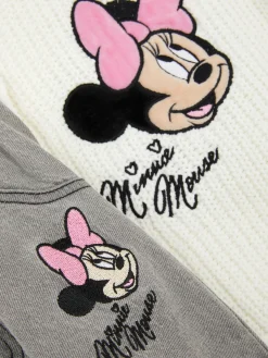 Ensembles Et Tenues|Primark Ensemble Pull En Maille Et Jean Disney Minnie Mouse Ivoire