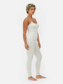 Ensembles Pyjamas|Primark Ensemble Pyjama Caraco Et Legging Écru