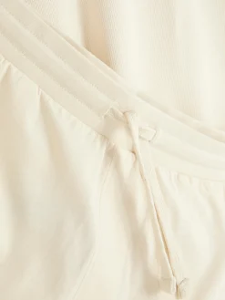 Pyjamas|Primark Ensemble Pyjama Gaufré T-shirt Et Short En Jersey Écru