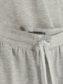 Pyjamas|Primark Ensemble Pyjama Gaufré T-shirt Et Short En Jersey Gris clair