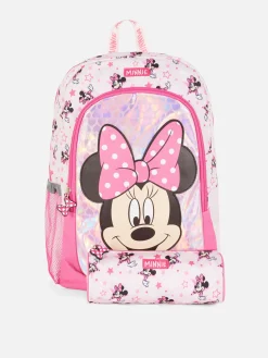 Sacs|Primark Ensemble Sac à Dos Et Trousse Disney Minnie Mouse Rose