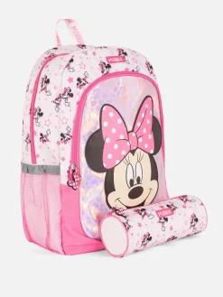 Sacs|Primark Ensemble Sac à Dos Et Trousse Disney Minnie Mouse Rose