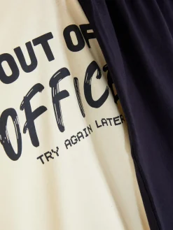 Pyjamas|Primark Ensemble Short Et T-shirt De Pyjama Écru