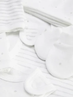 Ensembles Et Tenues|Primark Ensemble Six Pièces Pour Bébé Prématuré Blanc