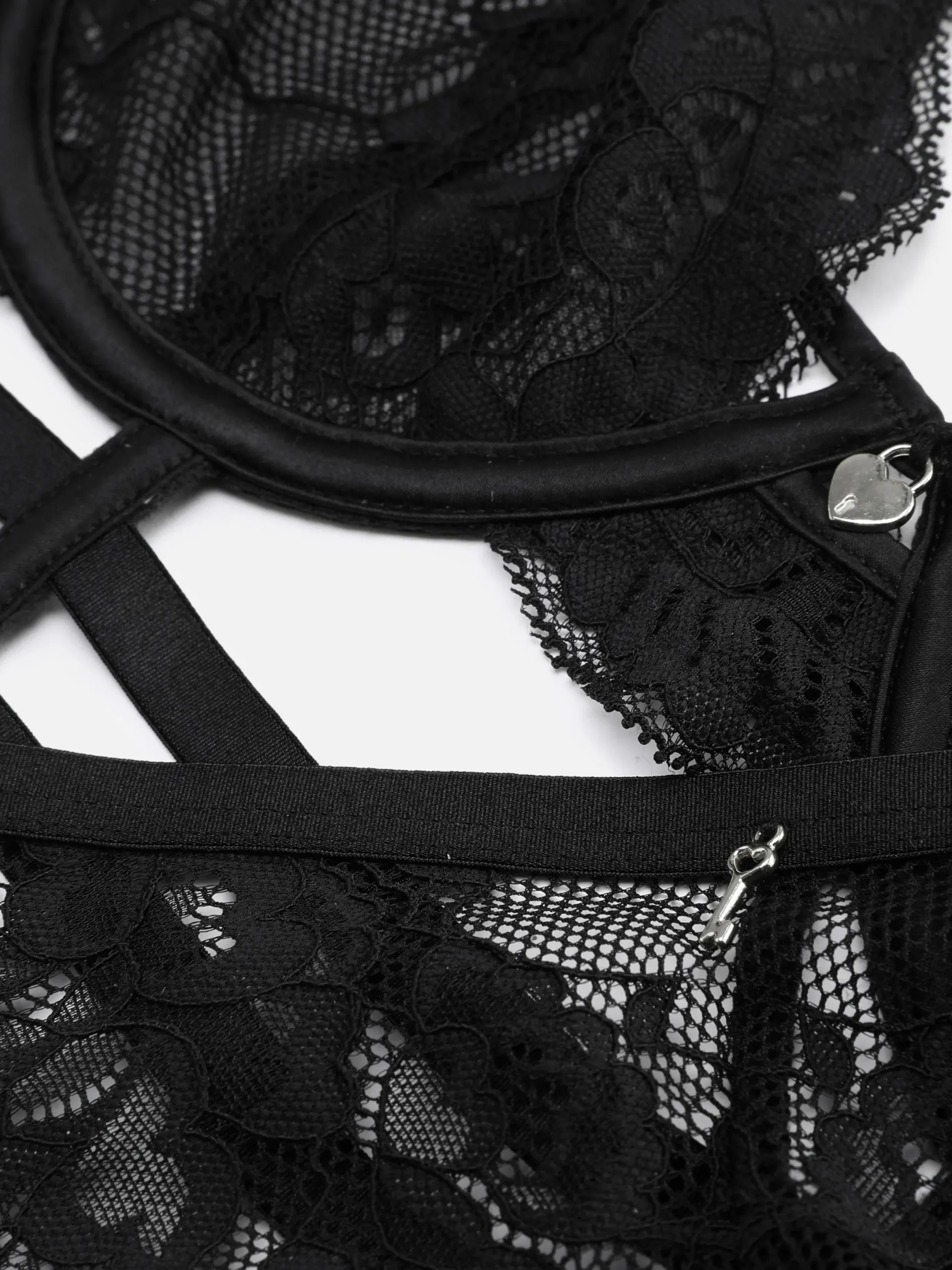 Ensembles Lingerie|Primark Ensemble Soutien-gorge Et String En Dentelle Noir