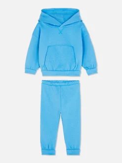Ensembles Et Tenues|Primark Ensemble Sweat à Capuche Et Bas De Jogging Coordonné Bleu