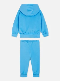 Ensembles Et Tenues|Primark Ensemble Sweat à Capuche Et Bas De Jogging Coordonné Bleu