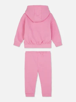 Ensembles Et Tenues|Primark Ensemble Sweat à Capuche Et Bas De Jogging Rose