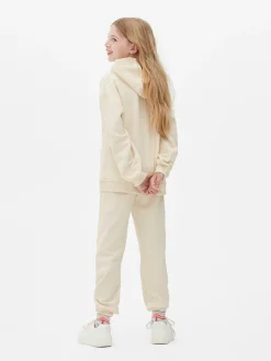 Ensembles Et Tenues|Primark Ensemble Sweat à Capuche Et Bas De Jogging Coordonné Écru