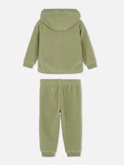 Ensembles Et Tenues|Primark Ensemble Sweat à Capuche Et Bas De Jogging En Molleton Vert