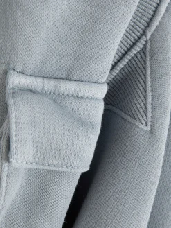 Ensembles Et Tenues|Primark Ensemble Sweat-shirt Et Bas De Jogging Cargo Bleu