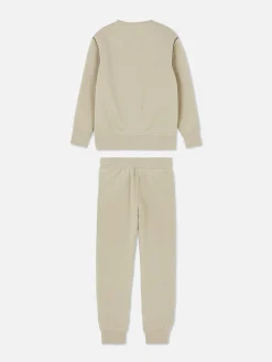 Ensembles Et Tenues|Primark Ensemble Sweat-shirt Et Bas De Jogging PlayStation Grège