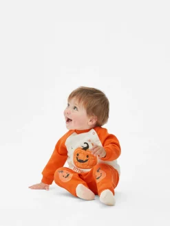 Déguisements Halloween Pour Enfants|Tout Halloween|Primark Ensemble Sweat-shirt Et Bas De Jogging Halloween Orange