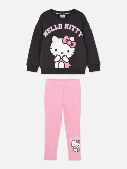 Ensembles Et Tenues|Primark Ensemble Sweat-shirt Et Legging Hello Kitty Multicolore