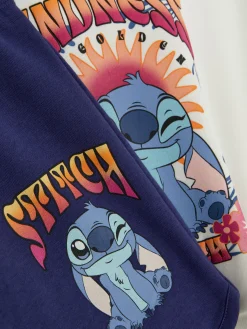 Ensembles Et Tenues|Sweats À Capuche Et Sweat-Shirts|Primark Ensemble Sweat-shirt Et Short Disney Stitch Blanc