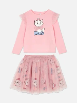 Ensembles Et Tenues|Primark Ensemble Sweat-shirt Et Tutu Disney Les Aristochats Marie Rose