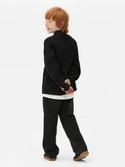 Hauts Et T-Shirts|Primark Ensemble T-shirt Et Chemise à Manches Longues Noir