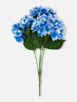 Plantes Et Fleurs Artificielles|Primark Faux Bouquet D'hortensia Bleu