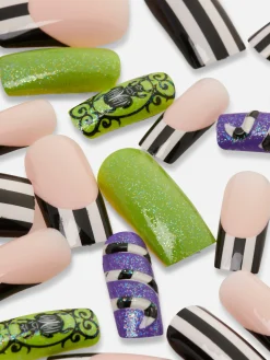 Beetlejuice|Tout Halloween|Primark Faux Ongles Beetlejuice Vert