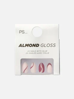 Faux Ongles|Primark Faux Ongles Brillants à L'amande PS... Bordeaux