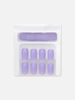 Faux Ongles|Primark Faux Ongles Brillants Carrés PS... Lilas