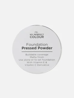 Poudres|Primark Fond De Teint Poudre Pressée PS My Perfect Colour Marron foncé