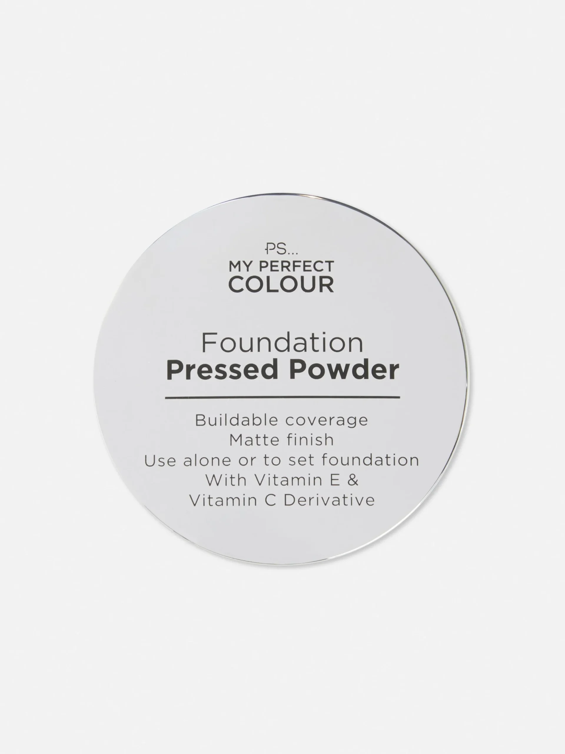 Poudres|Primark Fond De Teint Poudre Pressée PS My Perfect Colour Marron foncé