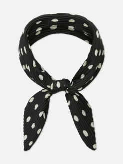 Chapeaux, Gants Et Écharpes|Primark Foulard à Imprimé Cœur Noir