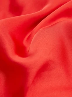Chapeaux, Gants Et Écharpes|Primark Foulard Classique En Satin Rouge